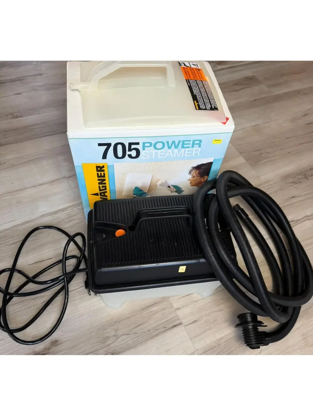 Wagner 705 Power Steamer Wallpaper Remover Steam Cleaner Tested Works